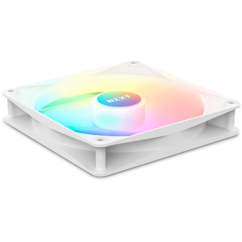 Вентилятор для корпуса Case Cooler NZXT F120 RGb Core Triple Pack (120x120x25мм, 4-pin PWM, RGb, 78.86CFM, 33.88dBA, 1800RPM, белый, 3pcs)