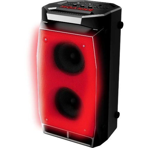 Колонка портативная Ural Молния 900 черный 90W 2.0 BT/3.5Jack 4000mAh