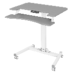 Стол для ноутбука Cactus VM-FDE103 столешница МДФ серый 91.5x56x123см (CS-FDE103WGY)