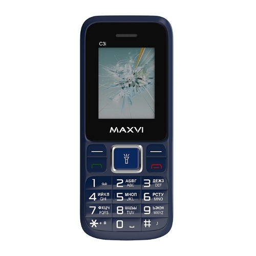 Мобильный телефон Maxvi C3i маренго