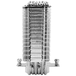 Кулер для процессора Thermalright Burst Assassin 120 SE черный/серебристый (4-pin PWM, 148мм, Al/Cu, 6x6мм, 1x120мм, 66.17CFM, 25.6dBA, 1550RPM, S: 1851/1700/1200/115X, AM5/AM4)
