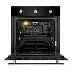Шкаф духовой газоэлектрический Maunfeld EOGC604B Slim