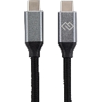Кабель Digma D-Type-C-USB3.2-3m D-TYPE-C-USB3.2-100W-4K-3M 3м черный