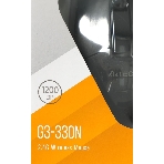 Мышь беспроводная A4Tech G3-330N черный, 1200 dpi, радиоканал, USB, кнопки - 3