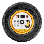Колесо пневматическое бескамерное Denzel 16х4.00-8 D410мм, d20мм, длина оси 104мм