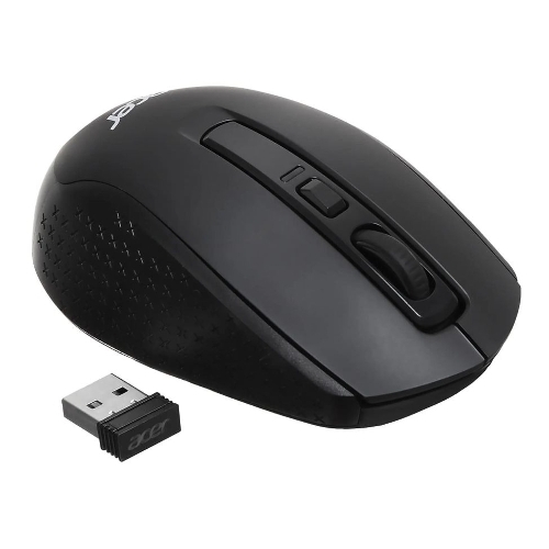 Мышь беспроводная Acer OMR070 черный, 1600 dpi, радиоканал, Bluetooth, USB, кнопки - 6