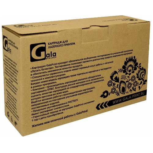 Картридж лазерный GalaPrint GP-CE255A/724 черный (6000 стр.) для HP LJ P3010/3015d/3015dn/3015n/3015x/3016/MFP M525/Canon LBP6750dn/6780x