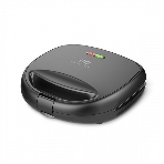Вафельница BQ ST2001 черный, 4 in 1. MultiChef, 800 Вт, многофункциональный прибор 4 в 1, 4 пары панелей в комплекте: гриль, венские вафли, сэндвич, орешки, антипригарное покрытие панелей Non-Stick PRO, равномерный нагрев, вертикальное хранение, отсек для хранения шнура, 2 индикатора работы: нагрева и питания, диапазон температур нагрева: 230 °С, ненагревающаяся ручка, противоскользящие ножки, длина шнура: 0.7 м, напряжение: 220-240 В, 50-60 Гц, защита от поражения электротоком: класс I