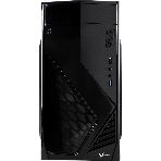 Компьютерный корпус Aerocool/Formula Cs-102 (mATX, без БП, 1x USB3.0, 1x USB2.0) черный