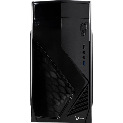 Компьютерный корпус Aerocool/Formula Cs-102 (mATX, без БП, 1x USB3.0, 1x USB2.0) черный