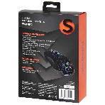 Мышь проводная SunWind SW-M705G черный, 3600 dpi, USB, кнопки - 6
