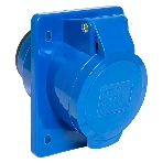 Розетка стационарная внутренняя EKF 423 ps-423-32-220 32А 220В 2P+E IP44