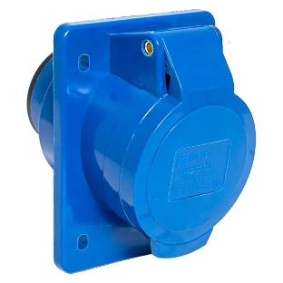 Розетка стационарная внутренняя EKF 423 ps-423-32-220 32А 220В 2P+E IP44