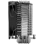 Кулер для процессора Thermalright Burst Assassin 120 SE черный/серебристый (4-pin PWM, 148мм, Al/Cu, 6x6мм, 1x120мм, 66.17CFM, 25.6dBA, 1550RPM, S: 1851/1700/1200/115X, AM5/AM4)