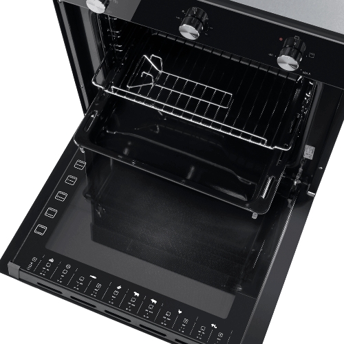 Шкаф духовой газоэлектрический Maunfeld EOGC604B Slim