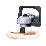 Профессиональная полировальная угловая машина KLPRO KLPJ42180 (1400вт, 3300 об/мин, 230мм, шерстяной войлок в комплекте)