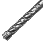 Бур по бетону Denzel цельная крестовая пластина, 8x315 мм, SDS PLUS