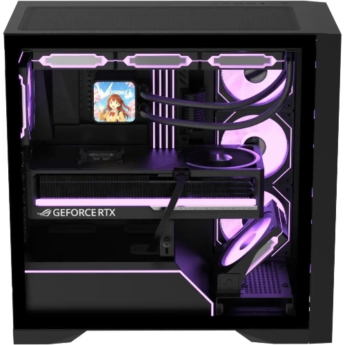 Компьютерный корпус AeroCool/Formula Air Power G8 черный без БП ATX 2xUSB 3.0 1xUSB3.1 audio bott PSU