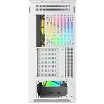Компьютерный корпус без блока питания SAMA Z60 белый, Midi-Tower, TG, 4x140мм ARGb, 2xUSB 3.0 + 1xUSB 3.1 Type-C, E-ATX, ATX, mATX, mITX белый