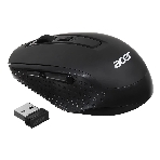 Мышь беспроводная Acer OMR070 черный, 1600 dpi, радиоканал, Bluetooth, USB, кнопки - 6