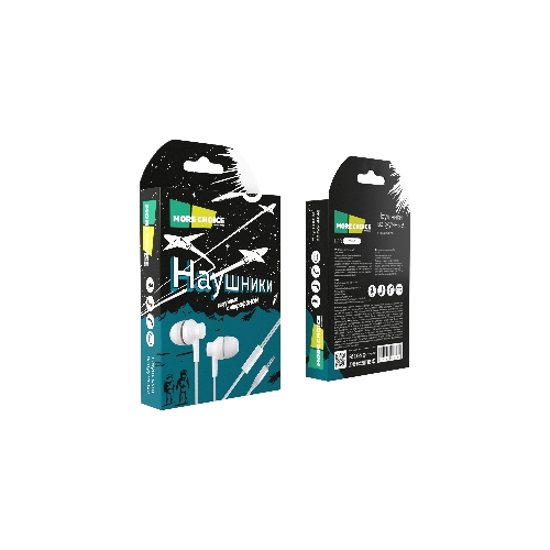 Наушники TWS More Choice G38 белый, вкладыши, Bluetooth, до 4 ч