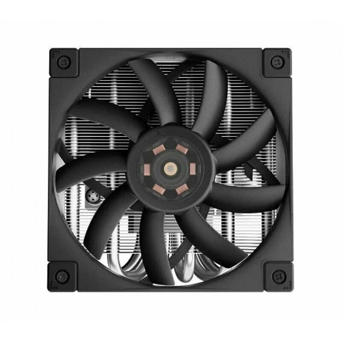 Кулер для процессора DEEPCOOL AN600 черный, 120 мм, алюминий, 1850 об/мин, 24.2 дБ, 4 pin, 180 Вт, 67 мм