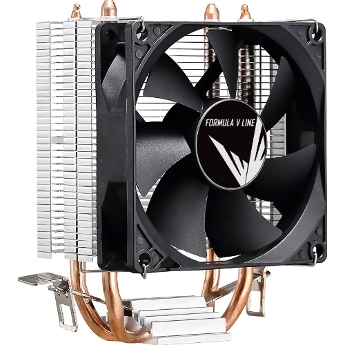 Устройство охлаждения (кулер) Aerocool Formula Ice Boid 2PSDB черный 90мм алюминий+медь 2100rpm 34db 4-pin 90W 135мм