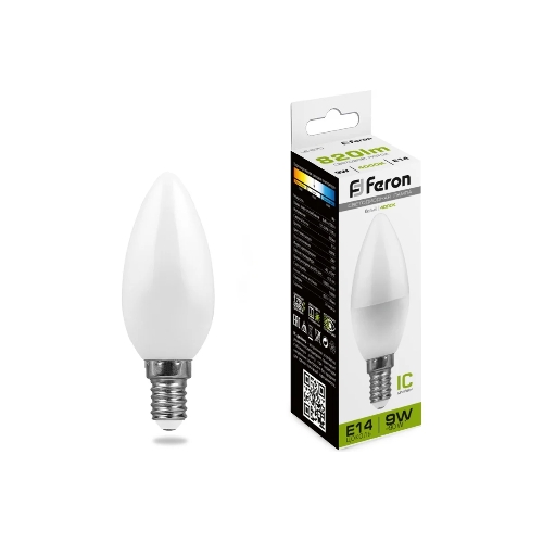 Лампа светодиодная Feron LB-570 9W 230V E14 4000K