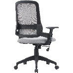 Кресло Cactus CS-MC313-BKGY черный, сетка