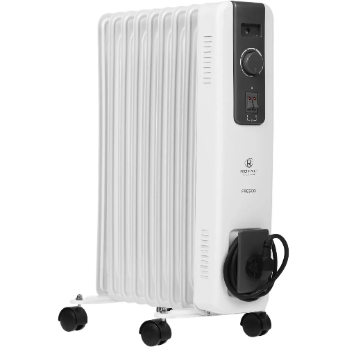 Радиатор масляный Royal Clima ROR-FR9-2000M 2000Вт белый/черный