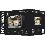 Мини-печь Hyundai MIO-HY091 20 л, 1380 Вт, черный