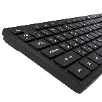 Клавиатура беспроводная Maxvi KWS-01 черный
