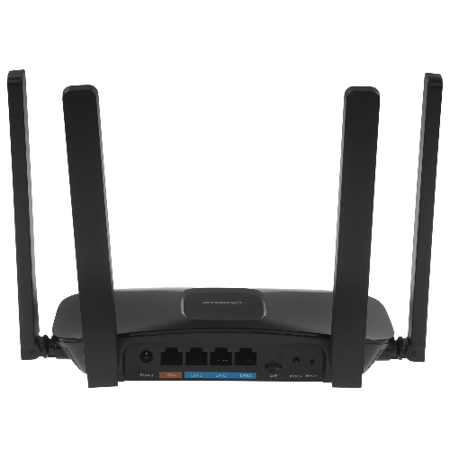 Роутер Dahua DH-MR403/до 300 Мбит/2,4 ГГц/1 порт WAN/3 порта LAN/слот для SIM-карты/черный (DH-MR403)