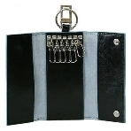 Ключница Piquadro Blue Square PC1397B2/N черный натур.кожа