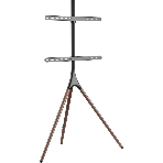 Подставка для телевизора Cactus CS-ST1246BKWN черный/орех, 45