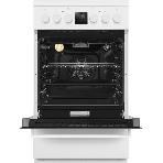Плита электрическая Maunfeld MEC57CW08TD белый, конфорок 4 шт, духовка 59 л, 50 см x 85 см x 60 см