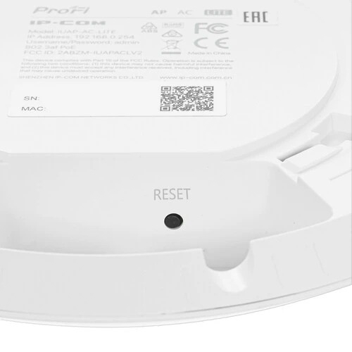 Точка доступа Wi-Fi IP-COM 1167MBPS MU-MIMO IUAP-AC-LITE
