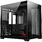 Компьютерный корпус Bloody CC-122 черный без БП ATX 10x120мм 1xUSB2.0 1xUSB3.0 audio