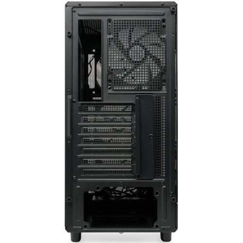 Компьютерный корпус HSPD M510, Mesh Mid Tower, черный, TG, 0.5 SPCC, 4x120мм ARGB ATX, mATX, mITX 180/280/160мм 1x2.5