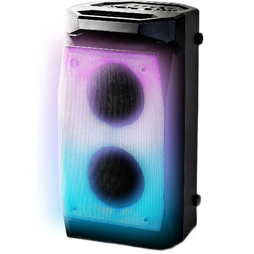 Колонка портативная Ural Молния 900 черный 90W 2.0 BT/3.5Jack 4000mAh