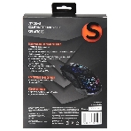 Мышь проводная SunWind SW-M705G черный, 3600 dpi, USB, кнопки - 6