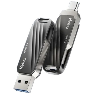 Флешка USB Netac US11 128Gb USB 3.0+TypeC Dual Flash