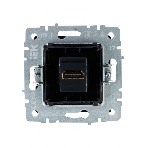 Розетка HDMI IEK BRITE РHDMI-0-БрШ шампань