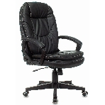 Кресло Бюрократ CH-868N Leather Venge черный, экокожа