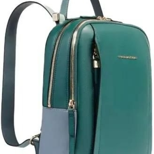 Рюкзак женский Piquadro Circle CA5566W92/OTAV бирюзовый/голубой кожа