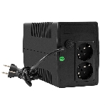 Источник бесперебойного питания ExeGate Power NB-400.LED.AVR.2SH (400VA/240W, LED, AVR, 2*Schuko, батарея 12V 4.5Ah, черный)
