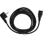 Кабель KingPrice KP-PC-Euro-C13-3m Евровилка IEC C13 3м черный