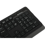 Комплект клавиатура+мышь A4Tech FStyler F1010 проводной, USB, 1600 DPI, чёрный
