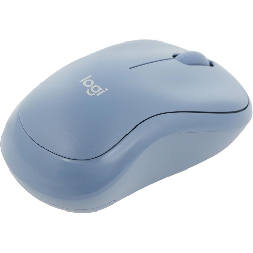 Мышь беспроводная Logitech M221 голубой, 1000 dpi, радиоканал, USB, кнопки - 3