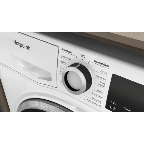 Стиральная машина Hotpoint NUS 5015 S RU белый, загр.фронтальная, макс.: 5 кг, 1000 об/мин, класс: А